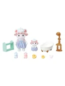 Akcesoria dla lalek - Sylvanian Families Akcesoria dla lalek "Marshmallow Mouse Bath Fun" - 3+ - miniaturka - grafika 1