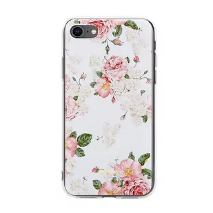 Crong Flower Case – Etui iPhone SE (2022/2020) / 8 / 7 (wzór 02) - Etui i futerały do telefonów - miniaturka - grafika 3