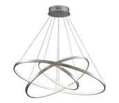 Lampy sufitowe - LED Żyrandol na lince LEA LED/60W/230V 4000K śr. 80 cm chrom - miniaturka - grafika 1