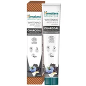 Pasty do zębów - Himalaya Botanique, wybielająca pasta do zębów, węgiel aktywny i olej z czarnuszki, bez fluoru, 75 ml - miniaturka - grafika 1