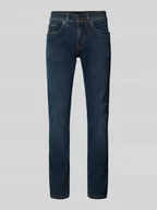 Spodnie męskie - Jeansy z 5 kieszeniami model ‘Lyon’ - miniaturka - grafika 1