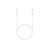 Kable USB - Samsung - Kabel USB-C - USB-C 1,0 m Biały - miniaturka - grafika 1