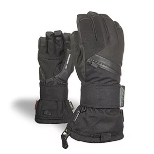 Rękawiczki sportowe damskie - Ziener Mare GTX Gore plus warm glove SB rękawice snowboardowe, czarne (black hb), 8.5 - grafika 1