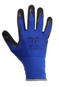 Rękawice robocze - LAHTI PRO Rękawice robocze powlekane lateksem L2117 9 L) L211709K - miniaturka - grafika 1
