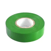 Taśmy klejące - Taśma izolacyjna UL19mm/18.3m 10szt. zielona - miniaturka - grafika 1