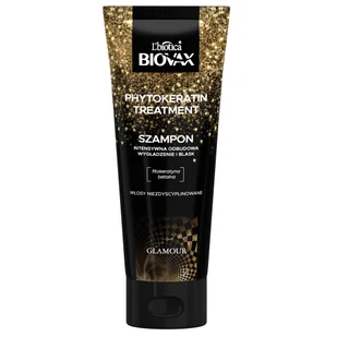 Biovax Phyto Keratin Szampon Po Keratynowym Prostowaniu Włosów 200 ml - Szampony do włosów - miniaturka - grafika 1