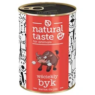 Mokra karma dla psów - Natural Taste Dla Psa Danie Z Wołowiny 400g - miniaturka - grafika 1