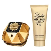 Zestawy perfum damskich - Paco Rabanne Lady Million Fabulous zestaw EDP 50 ml + mleczko do ciała 75 ml dla kobiet - miniaturka - grafika 1