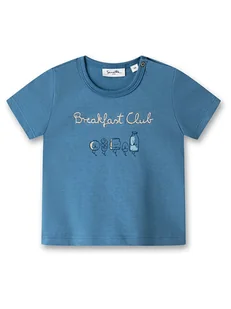 Sanetta Kidswear Koszulka w kolorze niebieskim - Kaftaniki dla niemowląt - miniaturka - grafika 1