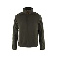 Bluzy męskie - FJALLRAVEN Męska bluza polarowa Övik Zip Sweater M, zielona, rozmiar 2XL - miniaturka - grafika 1