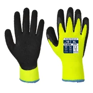 Rękawice robocze - Rękawica Thermal Soft Grip PORTWEST Czarny Żółty M - miniaturka - grafika 1