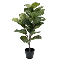 Sztuczne drzewka - Sztuczne prawdziwe w dotyku liść drzewko x 33 liście 93 cm - miniaturka - grafika 1