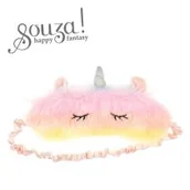 Zabawy w naśladowanie dorosłych - Souza! Opaska do spania maska na oczy tęczowy jednorożec Mazarine - miniaturka - grafika 1