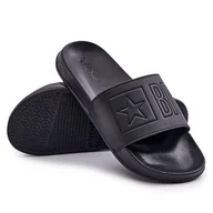 Klapki i japonki damskie - Piankowe Klapki Damskie Big Star OO274040 Czarne - miniaturka - grafika 1