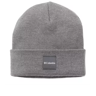 Czapki i chusty sportowe męskie - Czapka Columbia City Trek Heavyweight Beanie 1911251024 - szara - grafika 1