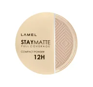 Pudry do twarzy - LAMEL Basic Puder kompaktowy Stay Matte 12H nr 403 12g - miniaturka - grafika 1