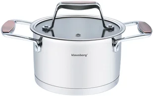 Klausberg Garnek stalowy 3.5L 20cm KLAUSBERG Premium 18/10 [KB-7227] KB-7227 - Garnki - miniaturka - grafika 2