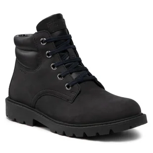 Geox Trapery J Shaylax B. B J16FAB 032BC C4002 S Navy - Botki damskie - miniaturka - grafika 1