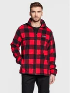 Bluzy męskie - Columbia Polar Steens Mountain 1478231 Czerwony Regular Fit - miniaturka - grafika 1