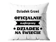 Poduszki dekoracyjne - Poszewka personalizowana na dzień dziadka - 1 szt. - miniaturka - grafika 1