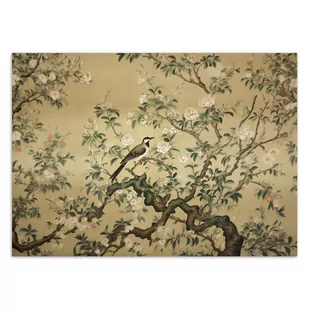 Fototapeta, Ptak Abstrakcja Chinoiserie (Rozmiar 400x280) - Fototapety - miniaturka - grafika 3