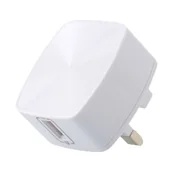 Ładowarki do telefonów - Remax Quick Charge Charger RP-U114 ładowarka sieciowa adapter USB 3.0 3A biały (wtyczka UK) - miniaturka - grafika 1