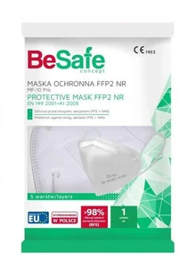 Marion Marion Maska ochronna FFP2 BeSafe 1szt - Dezynfekcja - miniaturka - grafika 4