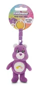 Plecaki - Breloczek Miś Szczęścia - Przyjaciel 10cm fioletowy - Pluszowy towarzysz przytulanka zwierzęca z kółkiem na klucze do smyczy, torby albo plecaka - miniaturka - grafika 1