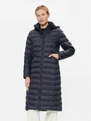 Kurtki damskie - Tommy Hilfiger Kurtka zimowa Global Stripe WW0WW39863 Granatowy Slim Fit - miniaturka - grafika 1