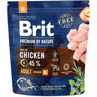Sucha karma dla psów - Brit Premium By Nature Adult M 1 kg - miniaturka - grafika 1