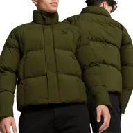 Kurtki męskie - Puma kurtka męska khaki Classic Oversized Puff 621673 31 L - miniaturka - grafika 1