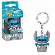Figurki kolekcjonerskie - funko pop! disney figurka brelok stitch in bathtub - miniaturka - grafika 1