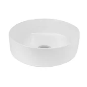 Umywalki - Umywalka ceramiczna Donata 35.5 x 35.5 Domino - miniaturka - grafika 1