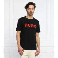 Koszulki męskie - HUGO T-shirt Dulivio | Regular Fit - miniaturka - grafika 1