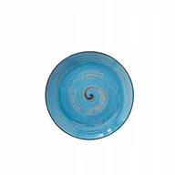Talerze - WILMAX Talerz deserowy 20,5 cm - niebieski  WL-669612/A - miniaturka - grafika 1