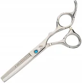 Nożyczki fryzjerskie - WOLF Degażówki nożyczki praworęczne 5,5 offset fryzjerskie do strzyżenia włosów do salonu linia Classic - miniaturka - grafika 1