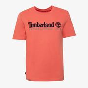 Koszulki męskie - TIMBERLAND T-SHIRT EMBROIDERY LOGO TEE - Timberland - miniaturka - grafika 1