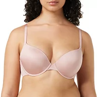 Biustonosze - Esprit Damskie Shiny Mikro Para Sexy Push Biustonosz z push-up, Old Pink, 95B - miniaturka - grafika 1