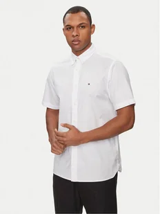 Tommy Hilfiger Koszula 1985 MW0MW33810 Biały Slim Fit - Koszule męskie - miniaturka - grafika 1