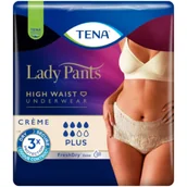 Pieluchy dla dorosłych - Tena Lady Pants Plus Creme M, Majtki chłonne 30 sztuk - miniaturka - grafika 1