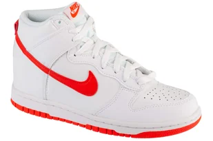 Nike Dunk High Gs DB2179-111, dla dziewczynki, buty sneakers, Biały - Moda i Uroda OUTLET - miniaturka - grafika 1