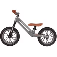 Rowerki biegowe - Qplay Rowerek Biegowy Racer Grey 3868 - miniaturka - grafika 1