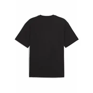 Koszulki sportowe męskie - Męska koszulka Concept 2 Paris o luźnym kroju PUMA Black - miniaturka - grafika 1