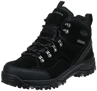 Buty zimowe męskie - Skechers Relment-Pelmo 64869-BLK Czarne 47,5 64869-BLK - miniaturka - grafika 1