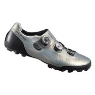 Buty rowerowe - Męskie Buty Rowerowe Do Jazdy Mtb Shimano Xc9 S-Phyre | Silver - Rozmiar Euro 45 - miniaturka - grafika 1