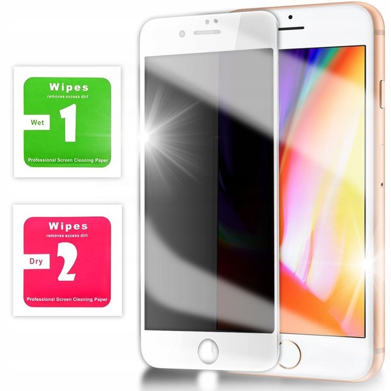 SZKŁO PRYWATYZUJĄCE OCHRONNE ANTI SPY ANTYSZPIEGOWSKIE DO IPHONE 7 8 SE