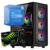 Zestawy komputerowe - Komputer BSG Raptor V22 Intel Core i5 NVIDIA RTX 5060 32GB DDR4 1000GB SSD Windows 11 - miniaturka - grafika 1