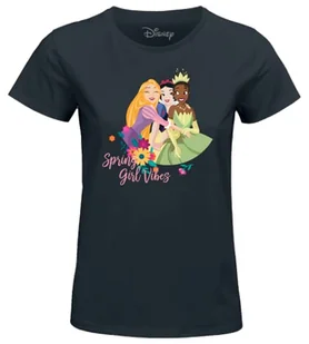 Disney Koszulka damska, czarny, XL - Koszulki i topy damskie - miniaturka - grafika 1