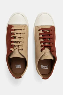 Camper tenisówki zamszowe TWS damskie kolor beżowy K200980-016 - Trampki damskie - miniaturka - grafika 1