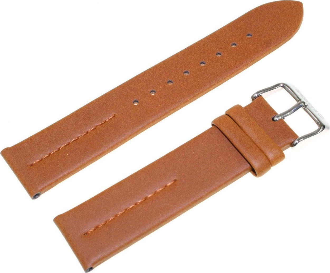 Timberland Pasek do zegarka Timberland 20 mm 15488JS/07 brązowy